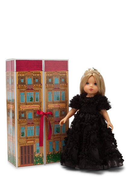 Kids Doll With Organza Dress